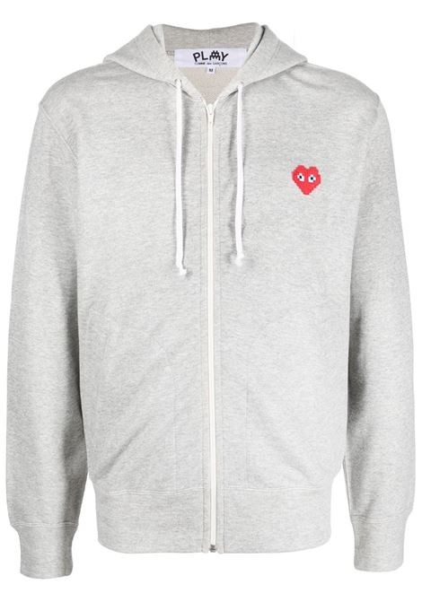 felpa con cappuccio e zip PLAY COMME DES GARCONS | Felpa | P1T3261